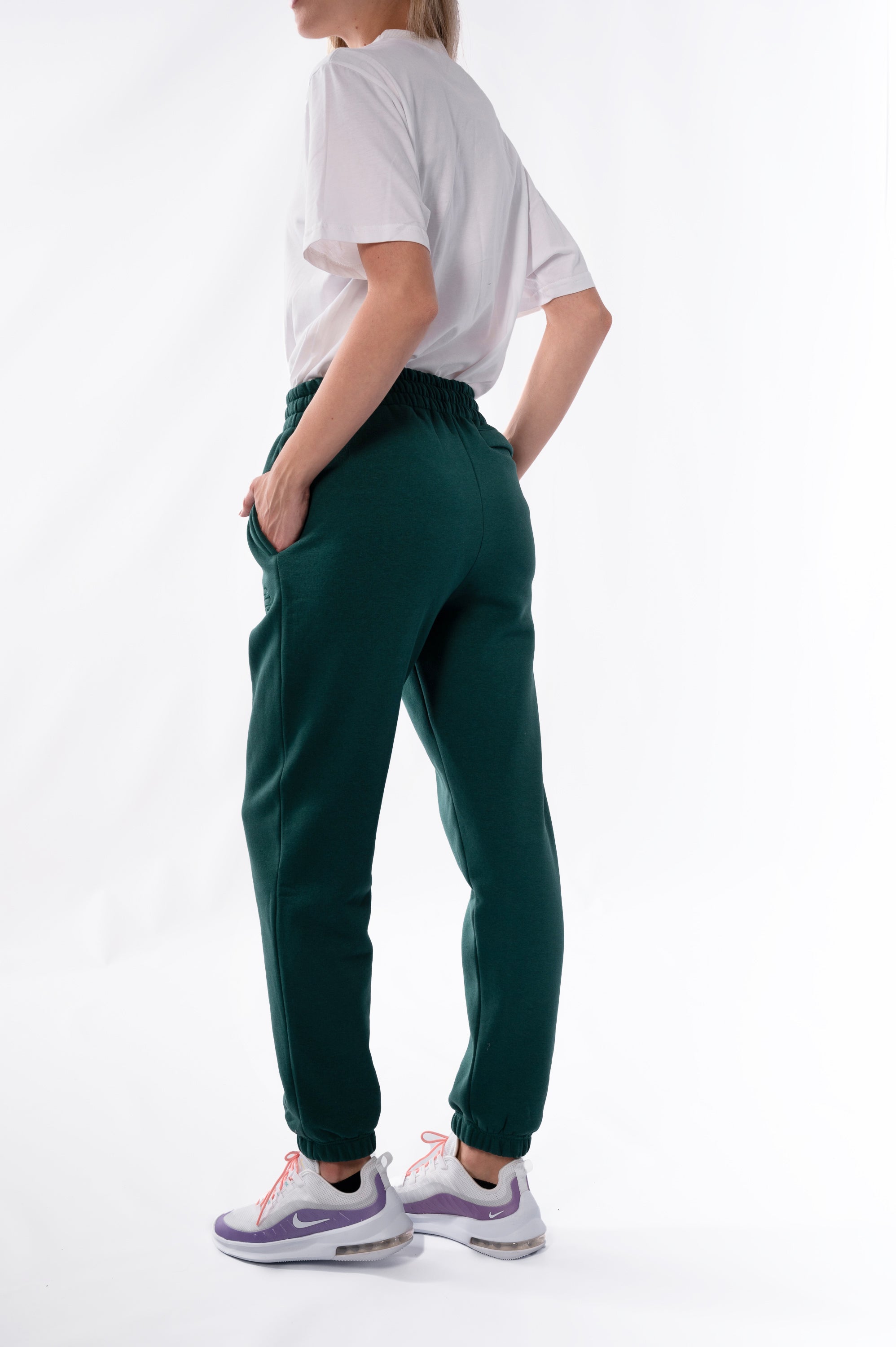 Unisex Green Sweatpants