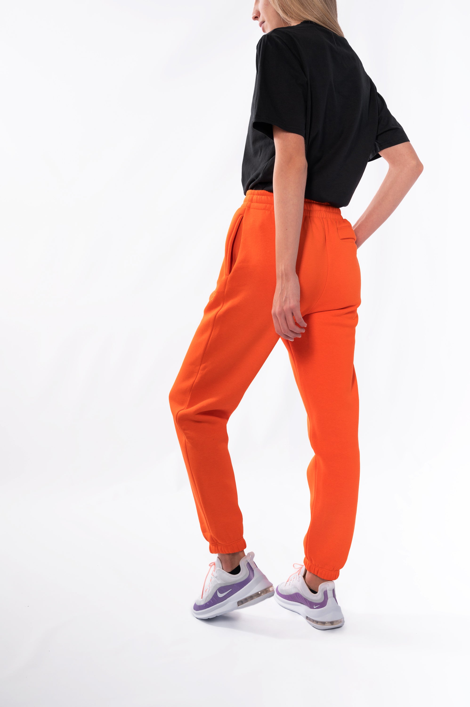 Unisex Orange Sweatpants