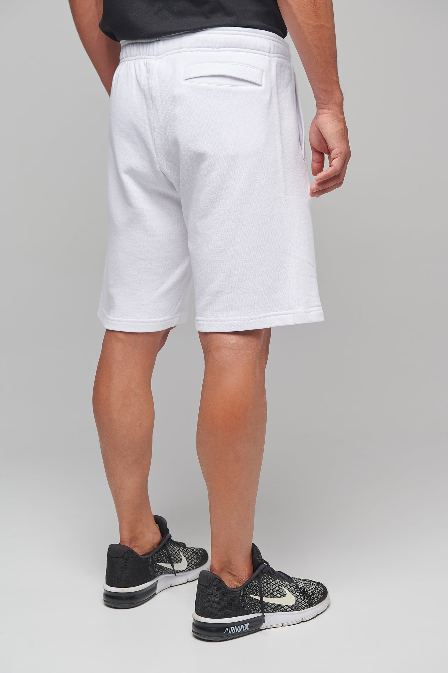 Men’s Shorts Theta minimal Logo / White